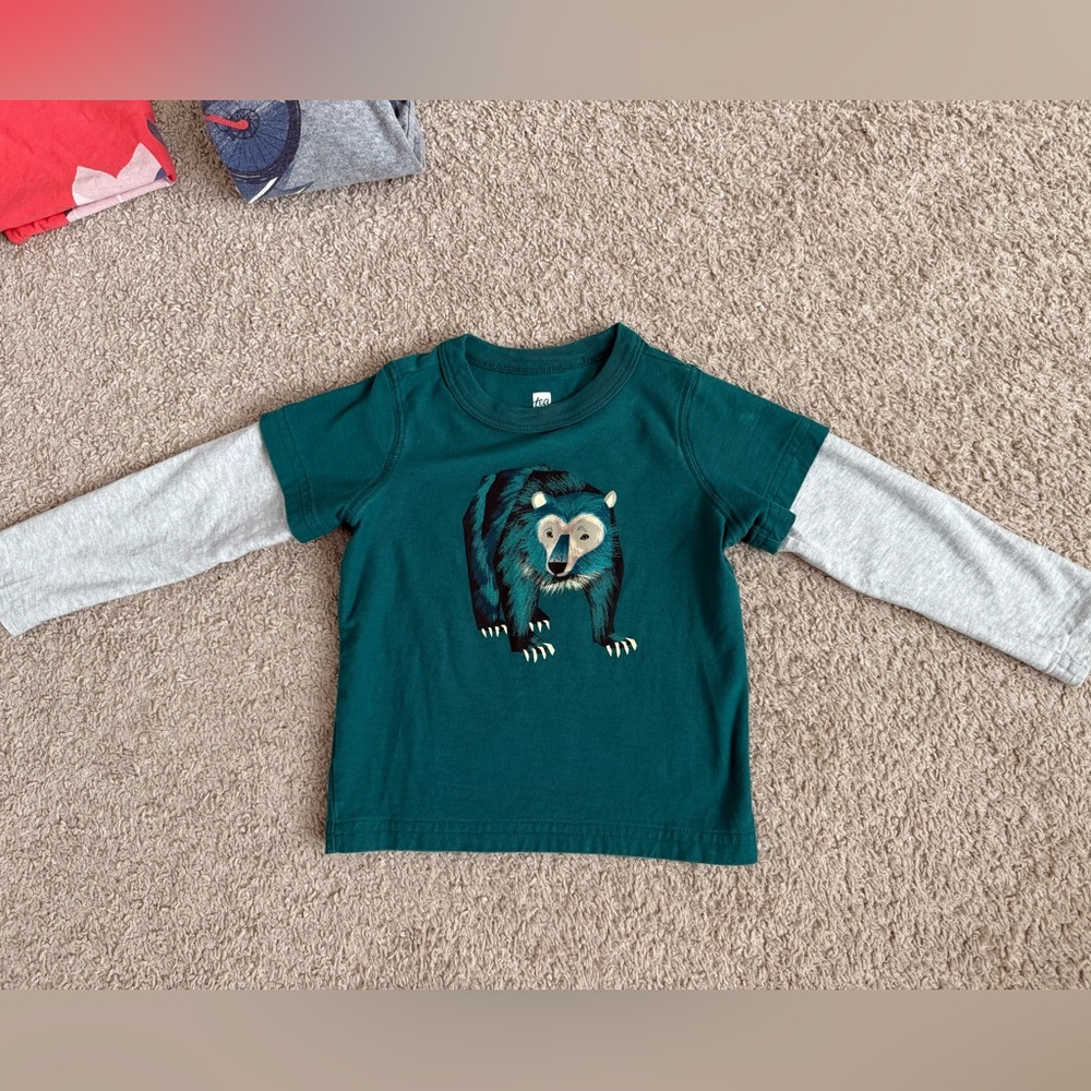 Tea Collection Toddler Bear Graphic Shirt - 2T